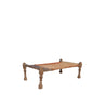 CAMA INDIA TERRACOTA/CRUDO 176X90X43H 14