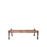 CAMA INDIA TERRACOTA/CRUDO 180X98X50H 64