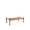 CAMA INDIA TERRACOTA/CRUDO 180X98X50H 64