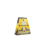 Caja de difusor Ortigia Zagara 200 ml con fondo amarillo y figuras de caballos