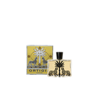 Agua de perfume Zagara Ortigia 100 ml: frasco con palmera y caja amarilla