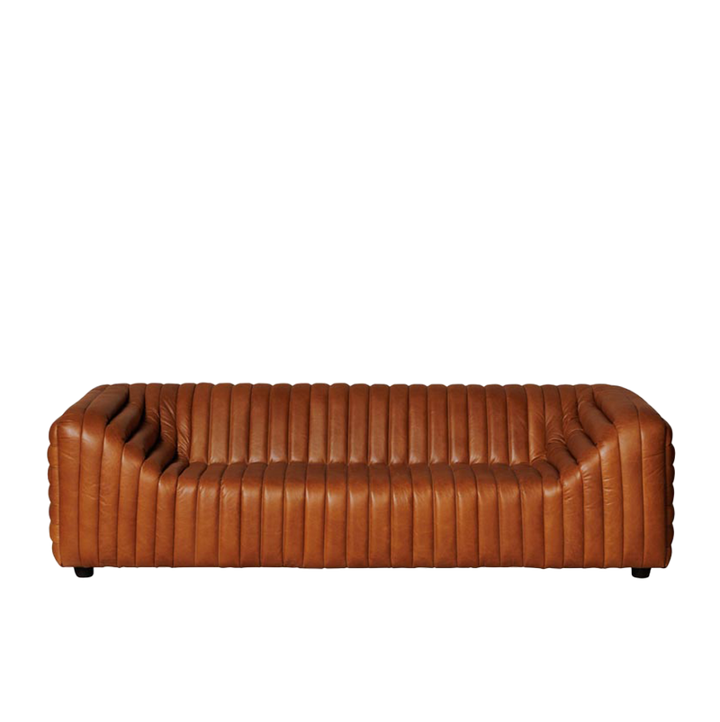 SOFA PIEL FREUD 3 PLAZAS