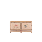 BUFET CHINO CREMA DECORADO 2 PUERTAS 162X40X85H