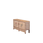 BUFET CHINO CREMA DECORADO 2 PUERTAS 162X40X85H