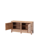 BUFET CHINO CREMA DECORADO 2 PUERTAS 162X40X85H