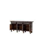 BUFET CHINO 3 CAJONES/3 PUERTAS 205X48X99H