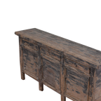 BUFET CHINO 3 CAJONES/3 PUERTAS 205X48X99H