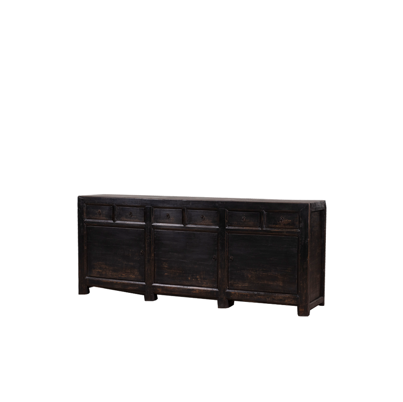 BUFET CHINO 6 CAJONES/3 PUERTAS 217X48X90H