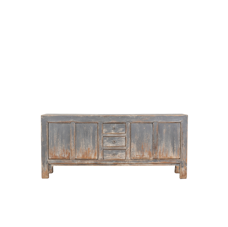 BUFET CHINO 3 CAJONES/4 PUERTAS 192X45X85H
