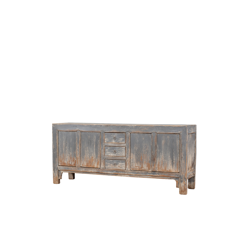 BUFET CHINO 3 CAJONES/4 PUERTAS 192X45X85H