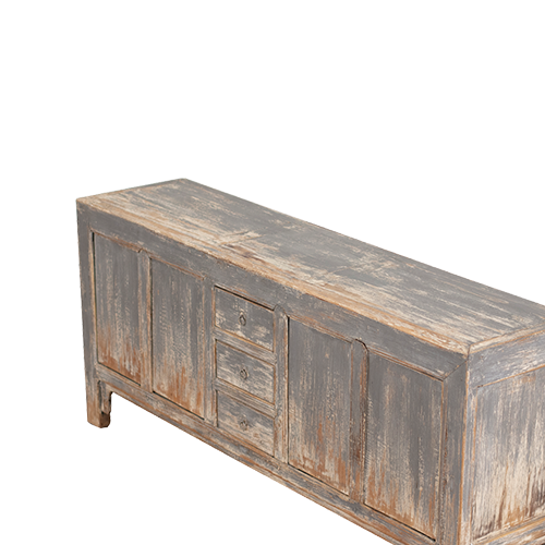 BUFET CHINO 3 CAJONES/4 PUERTAS 192X45X85H