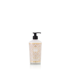 Loción de cuerpo y manos para mujeres, botella blanca con dispensador negro