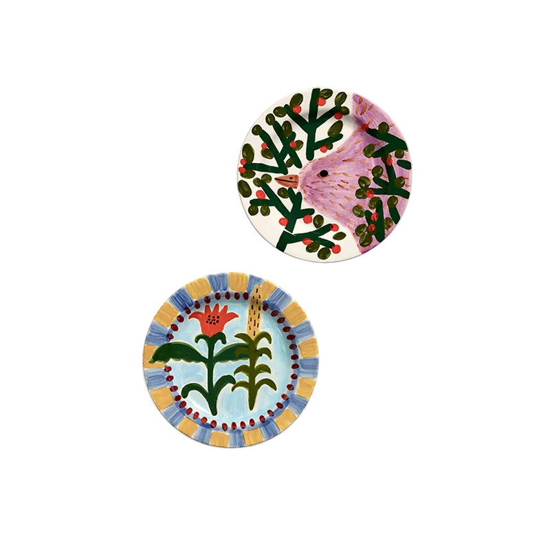 Set de 2 platos llanos - Jane January