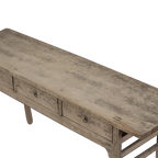 CONSOLA CHINA 3 CAJONES 187X48X85H