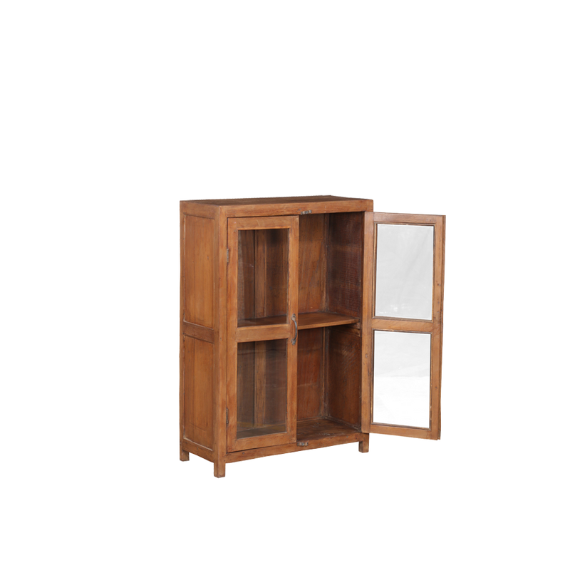 VITRINA MADERA 70X30X103H 25
