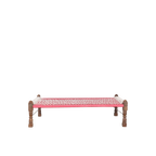 CAMA INDIA ROJA/CRUDA 184X90X52H 80