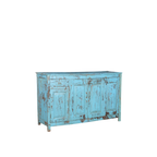 BUFET MADERA TURQUESA 174X55X106H 61