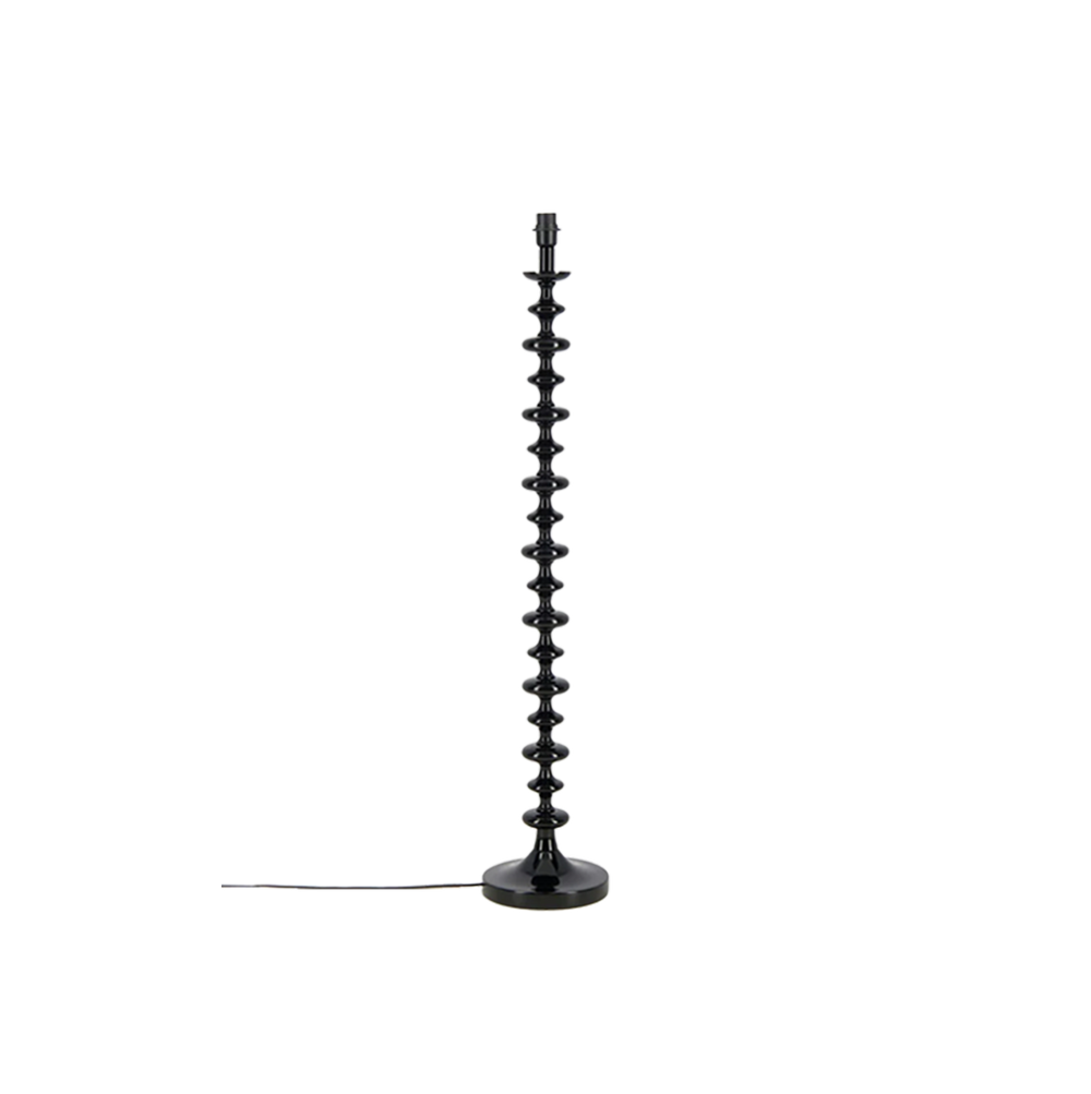 LAMPARA PIE FREIXO BLACK+PANTALLA 90490