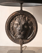 LAMPARA ROSETON LEON ANTIGUA 6