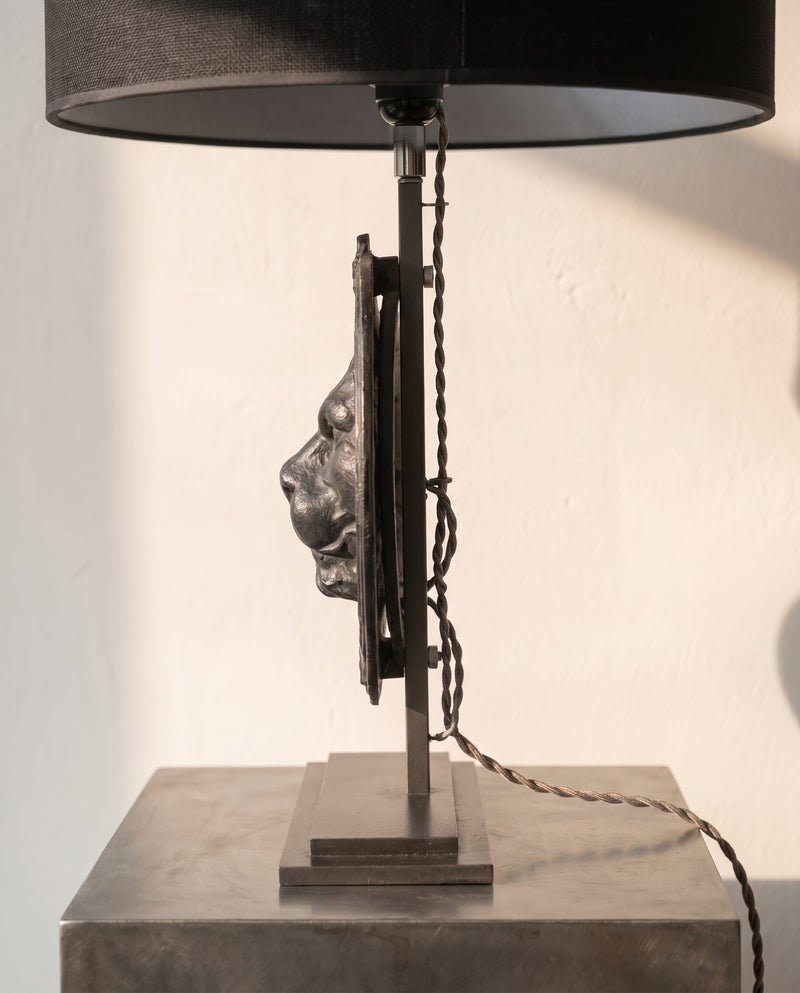 LAMPARA ROSETON LEON ANTIGUA 6