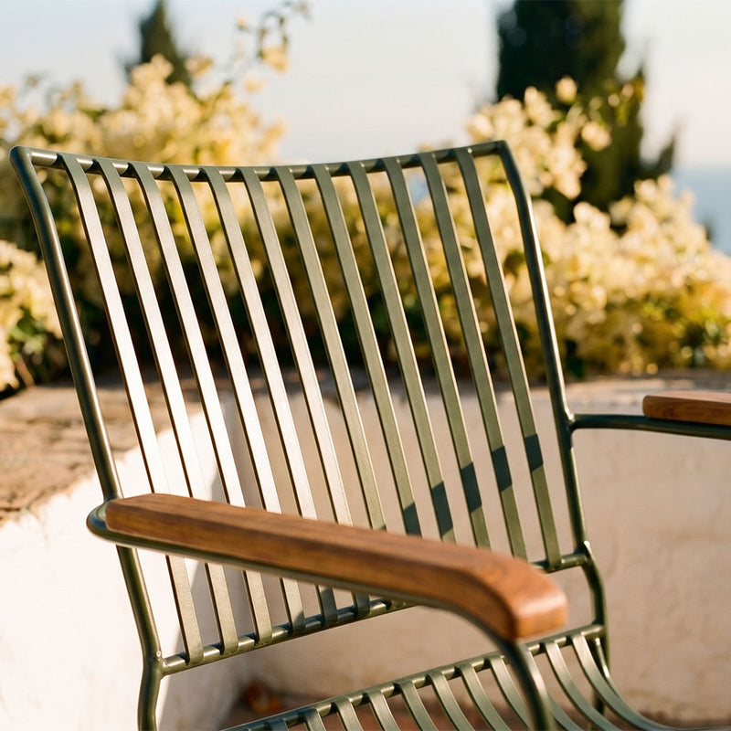 SILLA JARDIN HIERRO VERDE 64X51X80H 45-165