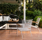 SILLA JARDIN HIERRO BLANCA 64X51X80H 45-165
