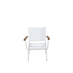 SILLA JARDIN HIERRO BLANCA 64X51X80H 45-165