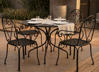 SILLA JARDIN HIERRO CARBON 48X46X94H 46