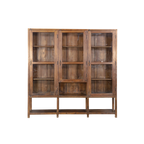 VITRINA MADERA 207X35X205H 54