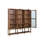 VITRINA MADERA 207X35X205H 54