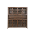 VITRINA MADERA 183X30X200H 56