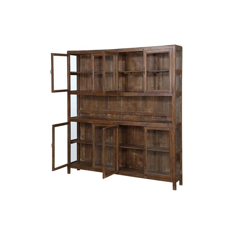 VITRINA MADERA 183X30X200H 56