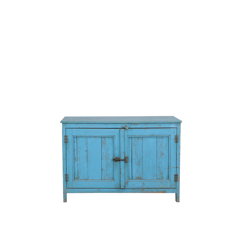 BUFET MADERA TURQUESA 110X49X76H 76