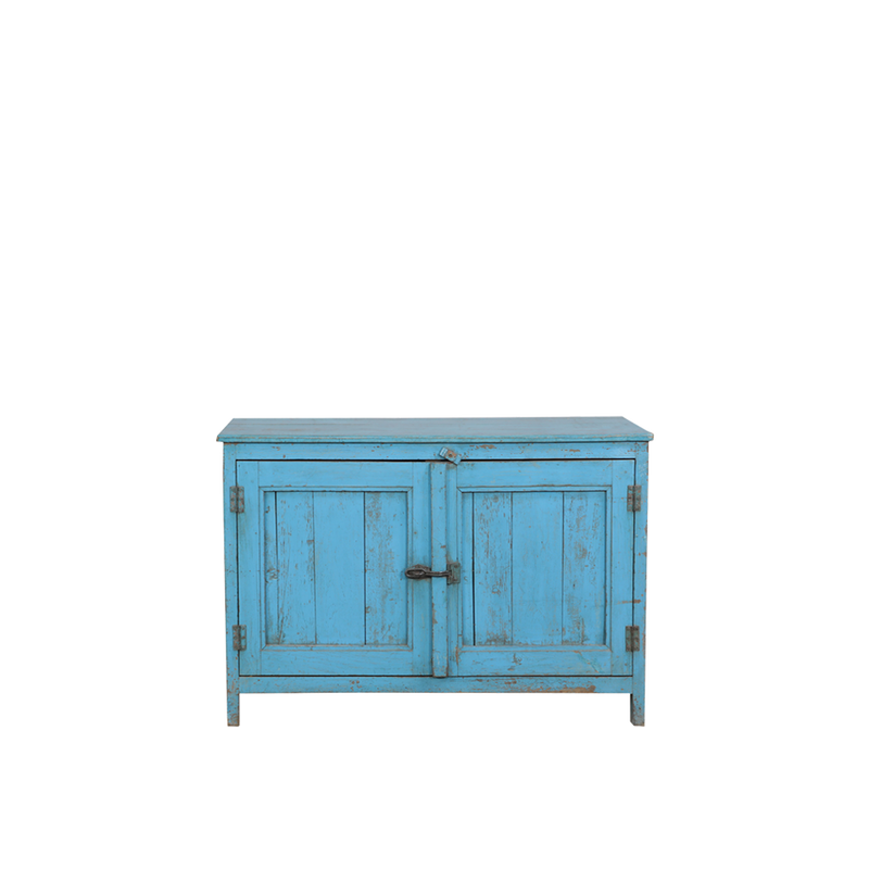 BUFET MADERA TURQUESA 110X49X76H 76