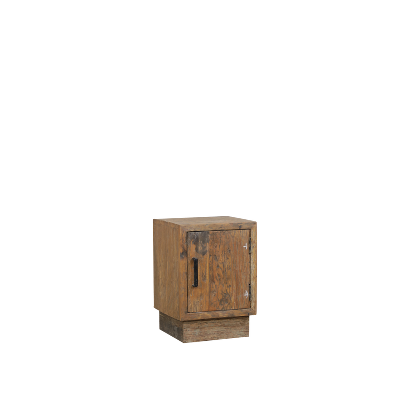 MESITA NOCHE MADERA 1 PUERTA 35X35X50H 90