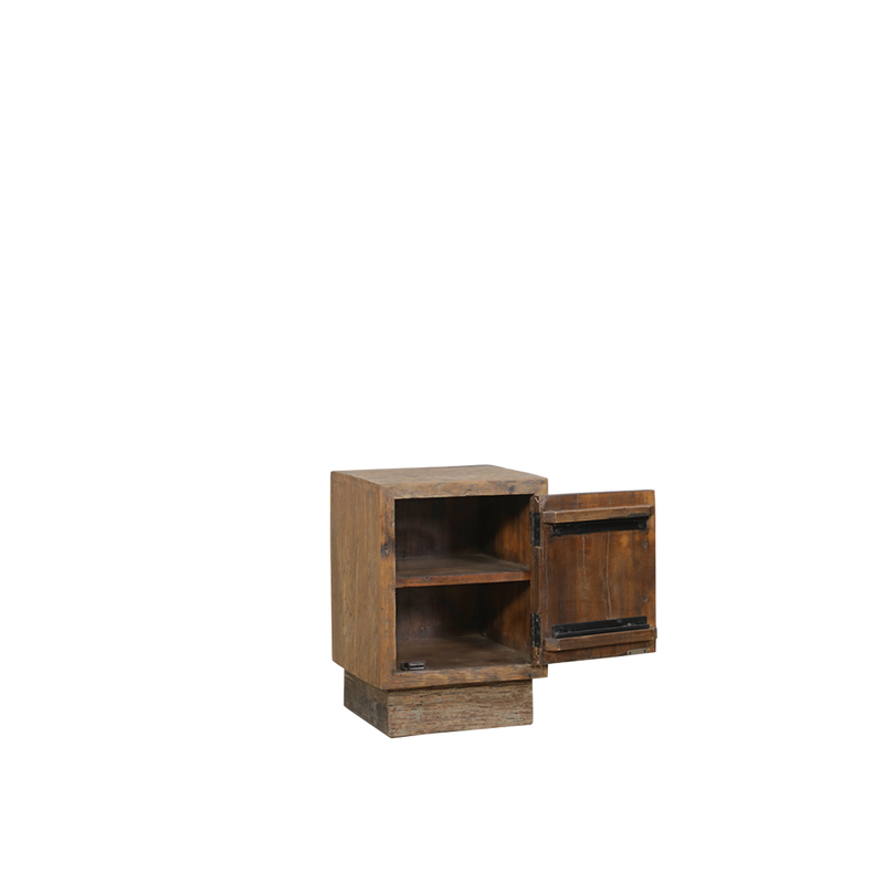 MESITA NOCHE MADERA 1 PUERTA 35X35X50H 90