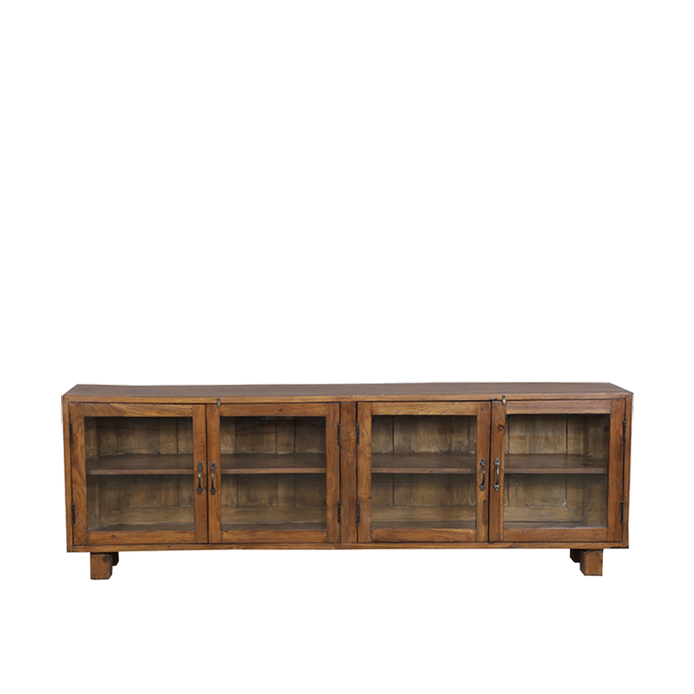 BUFET MADERA/CRISTAL 181X30X62H 97