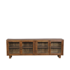 BUFET MADERA/CRISTAL 181X30X62H 97