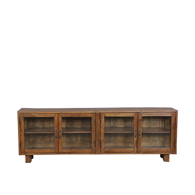 BUFET MADERA/CRISTAL 181X30X62H 97