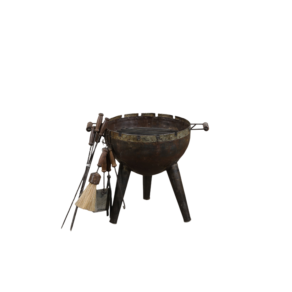 BARBACOA HIERRO C/ACCESORIOS 111