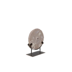 DISCO PIEDRA C/STAND HIERRO 43X20X55H 123