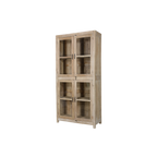 VITRINA MADERA 122X50X260H 132