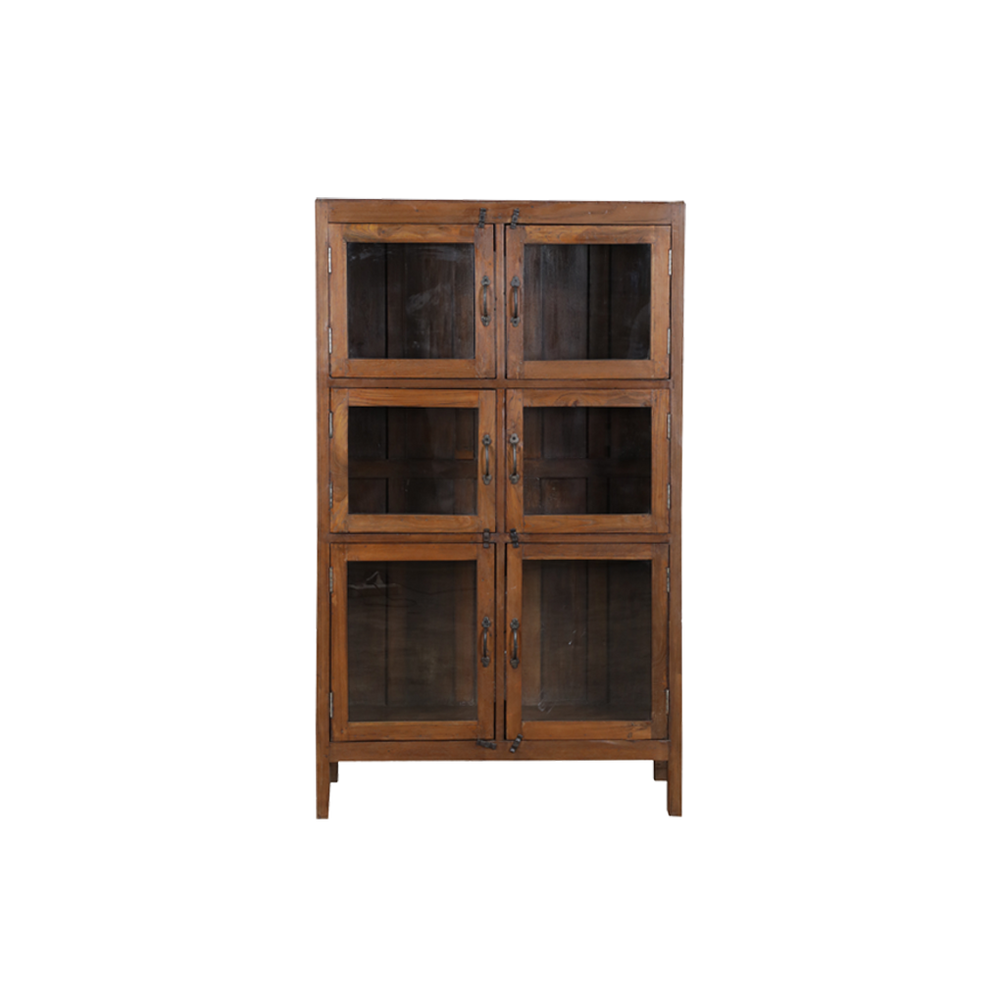 VITRINA MADERA 91X35X153H 133
