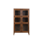 VITRINA MADERA 91X35X153H 133