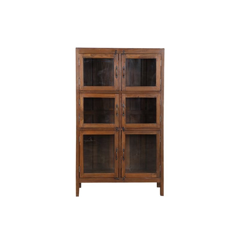 VITRINA MADERA 91X35X153H 133