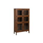 VITRINA MADERA 91X35X153H 133