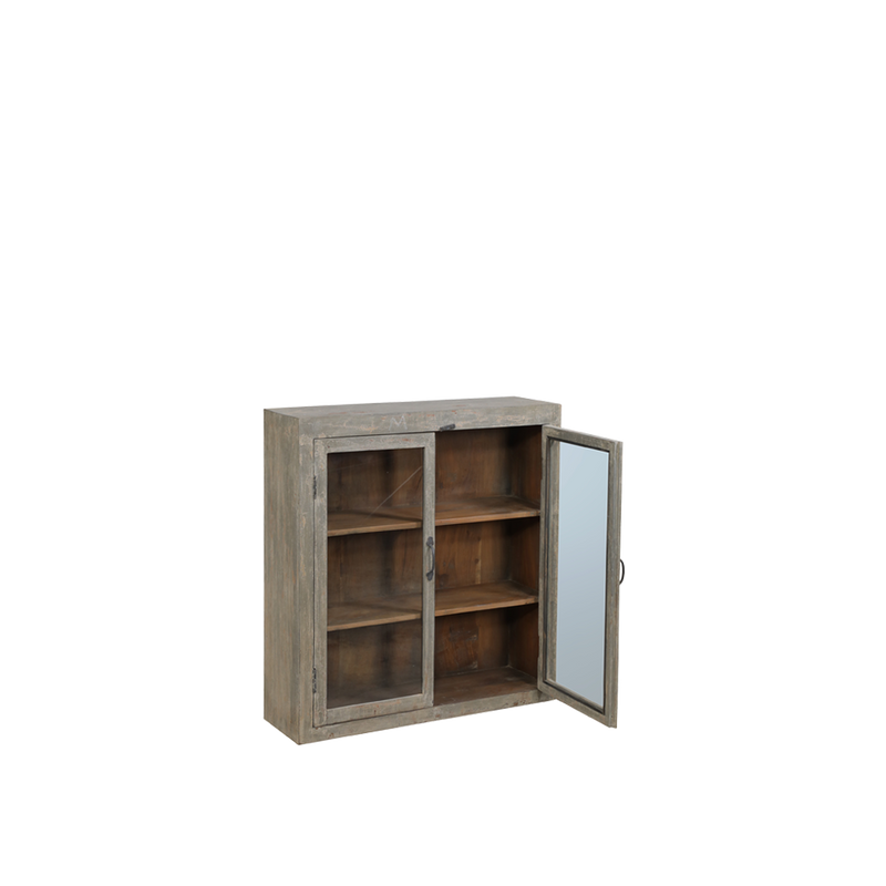 VITRINA MADERA 87X27X97H 134