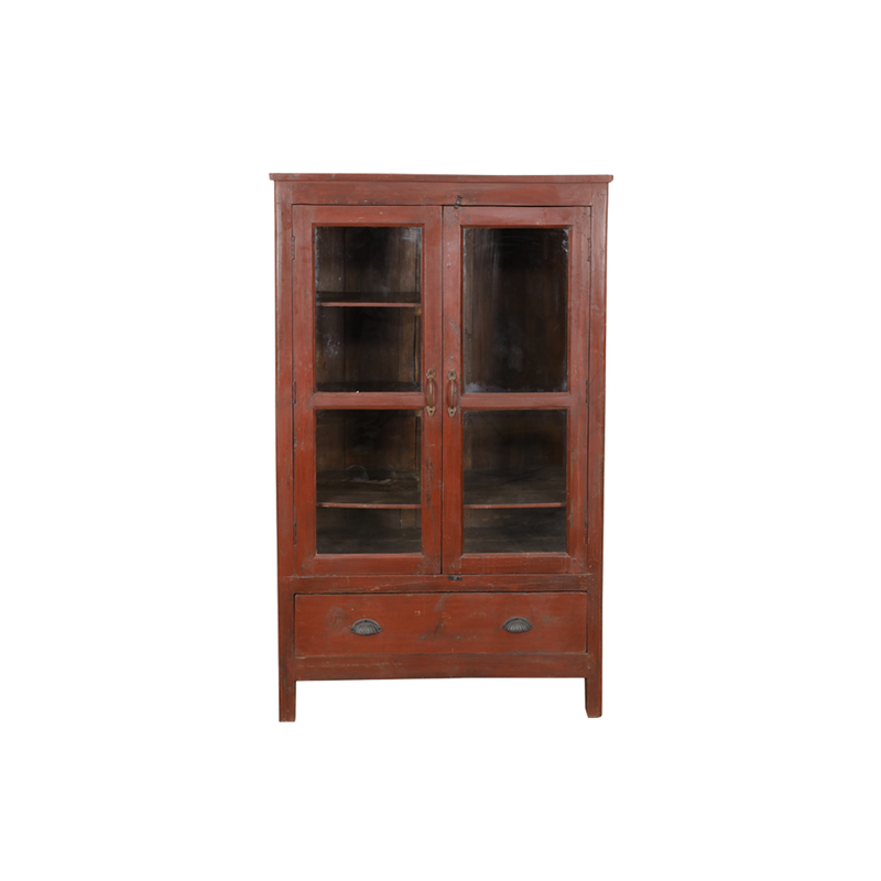 VITRINA MADERA 92X51X152H 137