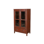 VITRINA MADERA 92X51X152H 137