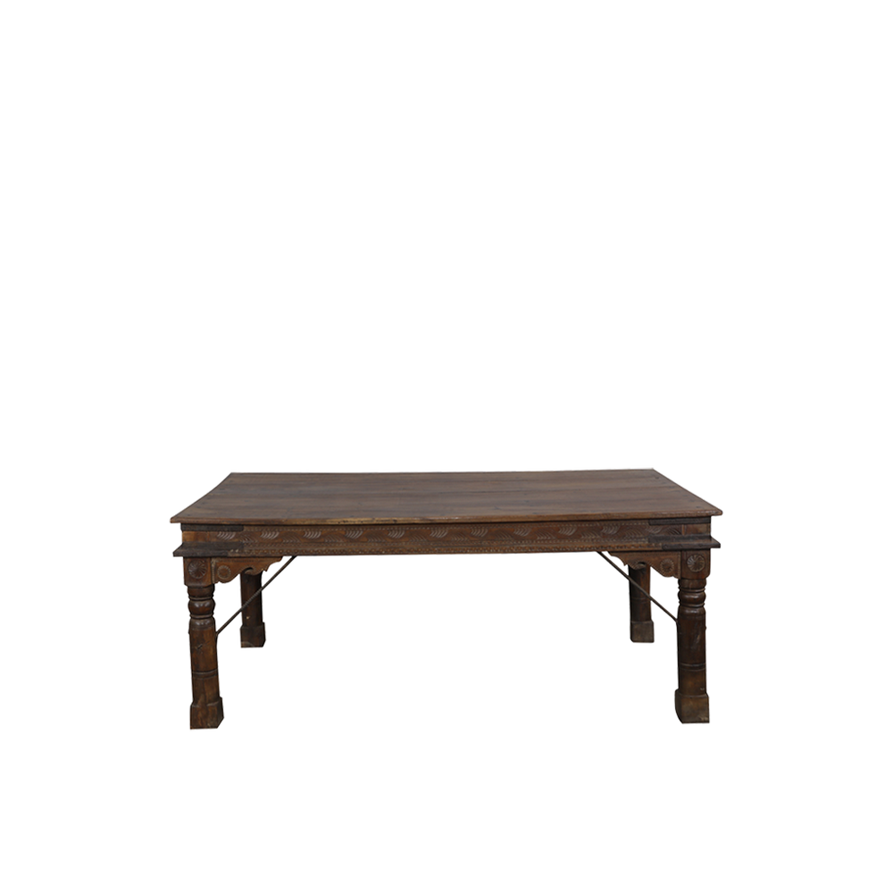 MESA COMEDOR MADERA INDIA 182X104X79H 151